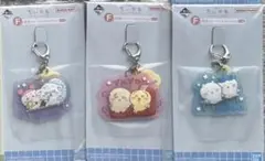 なんかほっこりちいかわの湯 チャーム F賞 一番くじ ハチワレ うさぎ ラッコ