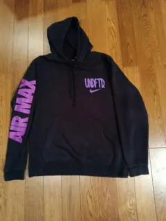 NIKE × UNDEFEATED コラボ AIR MAX フーディー 黒 L