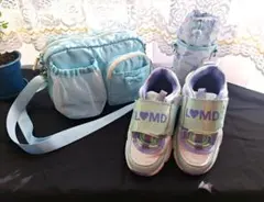 女の子の靴＆ショルダーバッグセット