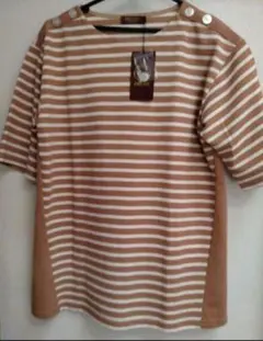 DECOY デコイ ボーダー柄Tシャツ 半袖 カットソー　チュニック　レディースのサムネイル