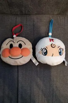 アンパンマン&ロールパンナ ポケットティッシュカバー