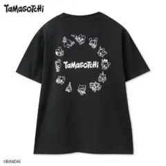 【Mサイズ】しまむら　TaMaGoTcHi　Tシャツ　ブラック