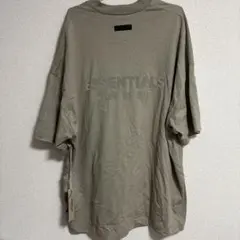 ESSENTIALS ベージュ Vネック Tシャツ 新品タグ付