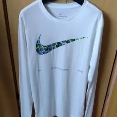 NIKE DRI-FIT 長袖Tシャツ ホワイト M
