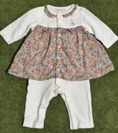 Sophie la girafe 花柄カバーオール サイズ70 ロンパース 美品のサムネイル