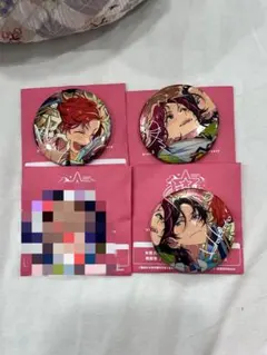 あんスタ 10周年 展示会 缶バッジ 明星スバル　北斗　真緒