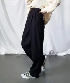 【11/30まで】黒　スラックス