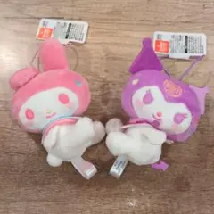 モンチッチ×マイメロディ・クロミ おすわりぎゅっとマスコット