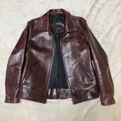 レザージャケット ブラウン