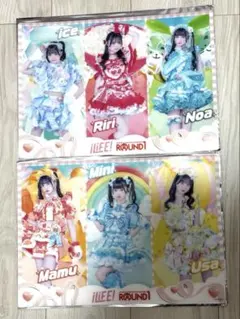iLIFE! ラウンドワン コラボパック ビジュアルマット クリアカード