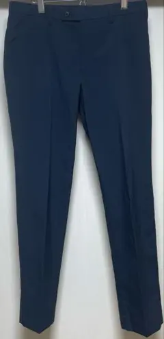 【美品】　UNIQLO ユニクロ 感動パンツ ウルトラライト ネイビー w85