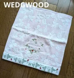 新品 WEDGWOOD ハンドタオル ピンク