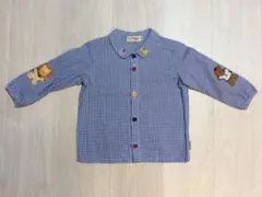 ミキハウス クラシックベア ブラウス