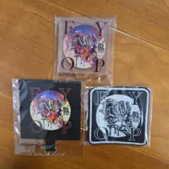 B'z FYOPガチャガチャ 　アクリルスタンド&ワッペン&フォンタブ