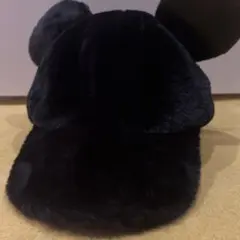 ディズニーリゾート　耳付きキャップ　ふわふわ