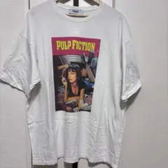 最終値下げ　Lサイズ　PUBLUX パルプフィクション Tシャツ ホワイトのサムネイル