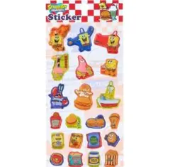 1/20 発売 スポンジ・ボブ ぷっくりシートステッカー 限定