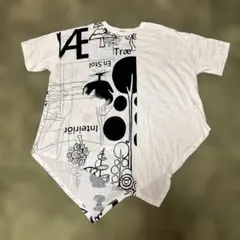 gomme 半袖 Tシャツ アシンメトリー グラフィックのサムネイル