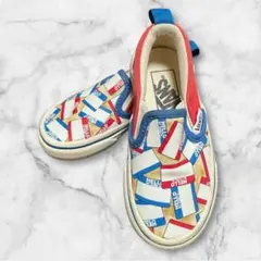 VANS プリント スリッポン