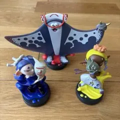 スプラトゥーン amiibo すりみ連合 フウカ ウツホ マンタロー 3体セット