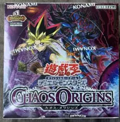 遊戯王OCG CHAOS ORIGINS 初回生産 未開封BOX シュリンク付き - メルカリ