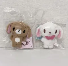 シュガーバニーズ シュガバニ ビスケット マスコット しろうさ くろう