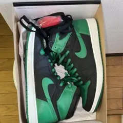 Nike ハイカットスニーカー ブラック/グリーン