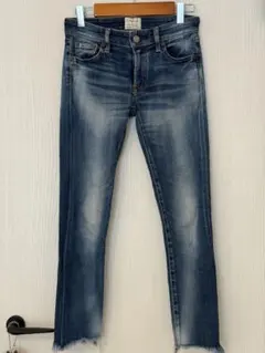 Ungrid ハイウエストフレイドヘムストスリ