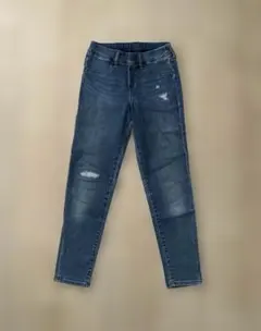 ユニクロ　ガールズ　ウルトラストレッチ　デニム　パンツ　140