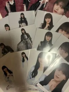 村井優 櫻坂46 ドレス オープニング ルームウェア 生写真 16種コンプ