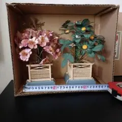 雛人形 雛道具 桜橘 特製 飾り物 ひな祭り アンティーク ミニチュア