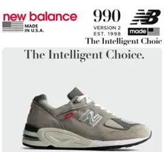 New Balance 990 Version MADE IN USA 40周年のサムネイル