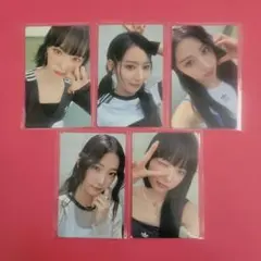 le sserafim 通常盤 unforgiven コンプ 5枚セット トレカ