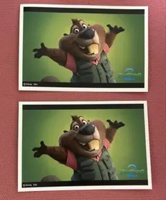 ズートピア2 ランダムポストカード ニブルス 2枚セット