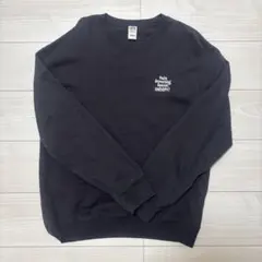 PEANUTS スヌーピー トレーナー M 黒