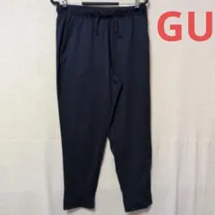 GU ジーユー　ジョガーパンツ　XLネイビー
