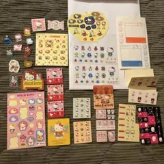 平成　シール　レトロ　ハローキティ シールセット 多種類