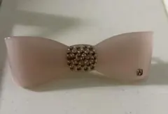 【美品】アレクサンドル ドゥ パリ バレッタ リボン スワロフスキー