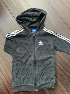 adidas originals フード付きパーカー 黒
