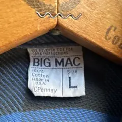 BIG MAC 70年代 ヘビーネルシャツ
