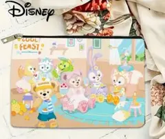 【現品限り】ディズニー ダッフィー フレンズカラフルキャラクターポーチのサムネイル