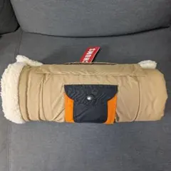 チャムス　ブランケット　ひざ掛け　ブラウン