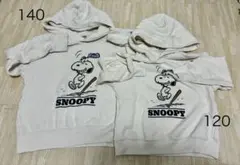 SNOOPY UNIQLO パーカー　140.120