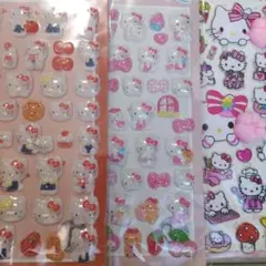 肉球、3Dシール3点セット