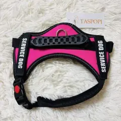 新品未使用❤️犬 ハーネス 小型犬 調節可能 夜間反射 ピンク✨XXS