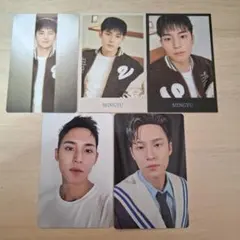 ミンギュ トレカ5点セットCARAT LAND 17 IS RIGHT HERE