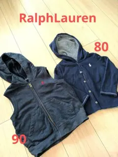 RalphLauren　ベビーパーカー　パーカーベスト