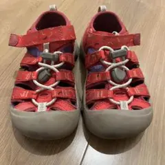 KEEN ピンクサンダル 17cm