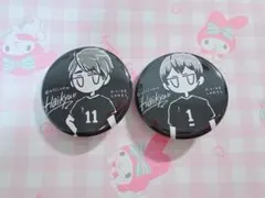 北信介 宮治 ミニ缶バッジセット