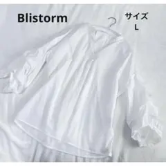 Blistorm ブラウス ホワイト サイズL